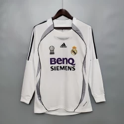 Real Madrid Retro Trikot 2006-07 Heim Herren Langarm